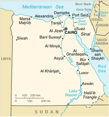 Egypt Map