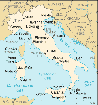 Italy Map