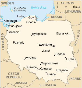 Poland Map