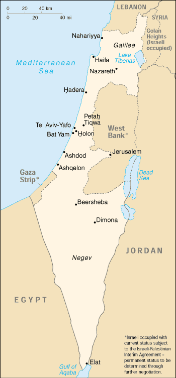 Israel Map