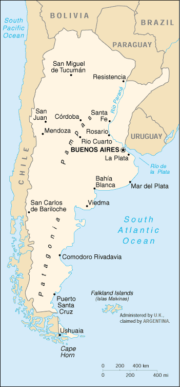 Argentina Map