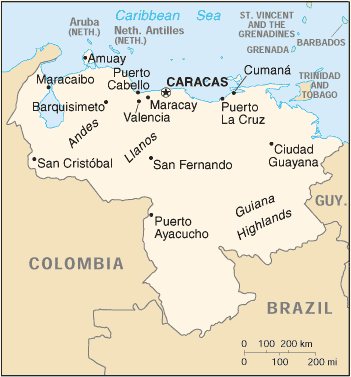 Venezuela Map